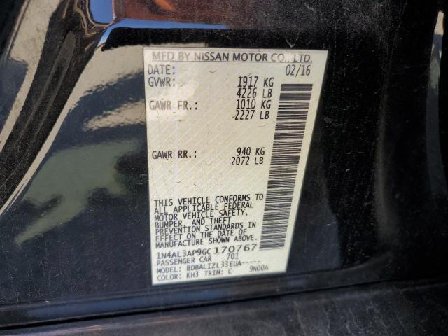 Photo 10 from auction – 2016 NISSAN ALTIMA 2.5 with VIN 1N4AL3AP9GC170767