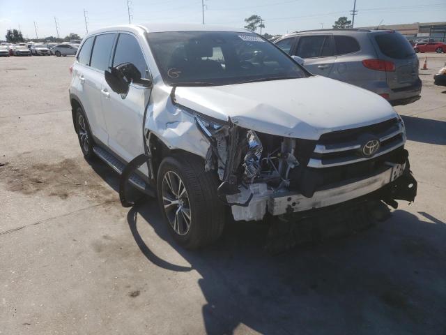 TOYOTA HIGHLANDER 2019 with VIN 5TDZZRFH6KS355138 - Photo from auction