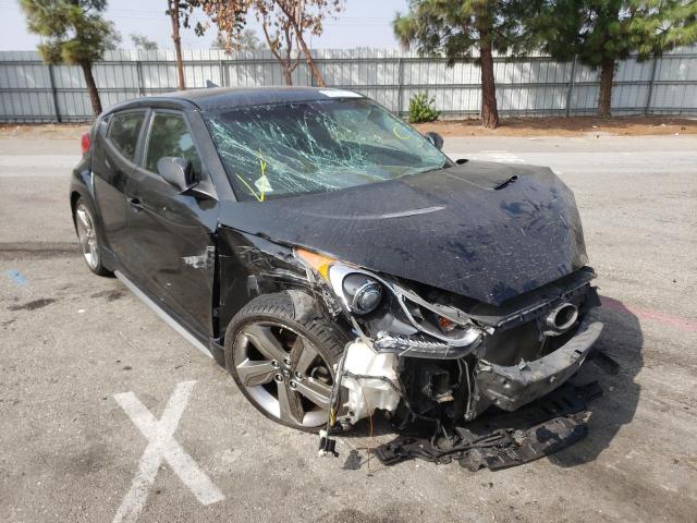 HYUNDAI VELOSTER T 2013 with VIN KMHTC6AE6DU158791 - Photo from auction