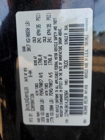 Photo 10 from auction – 2004 DODGE RAM 1500 S with VIN 1D7HA18N14J292964