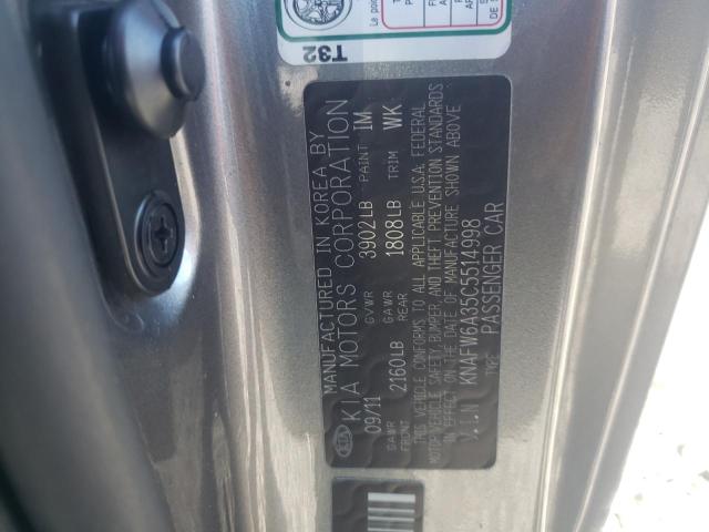 Photo 10 from auction – 2012 KIA FORTE SX with VIN KNAFW6A35C5514998