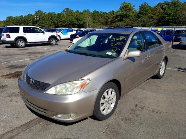 Photo 2 from auction – 2003 TOYOTA CAMRY LE with VIN 4T1BF30K93U551983