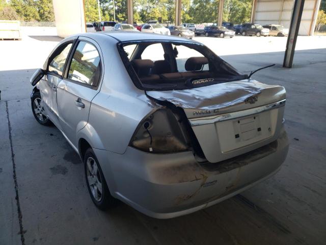 Photo 3 from auction – 2009 CHEVROLET AVEO LS with VIN KL1TD56E99B333243