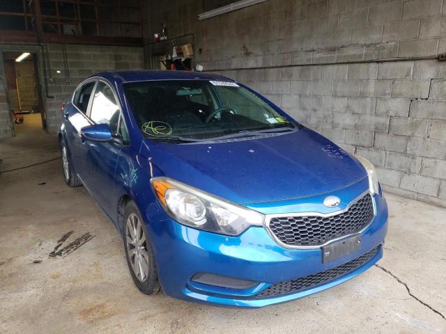KIA FORTE LX 2014 with VIN KNAFX4A67E5147908 - Photo from auction