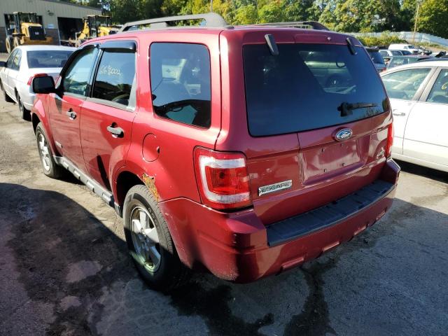 Photo 3 from auction – 2008 FORD ESCAPE XLT with VIN 1FMCU93Z48KA09733