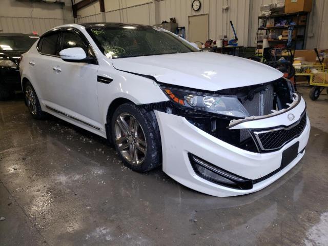 KIA OPTIMA SX 2013 with VIN 5XXGR4A61DG110722 - Photo from auction
