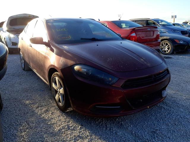 DODGE DART SXT 2015 with VIN 1C3CDFBB7FD315127 - Photo from auction