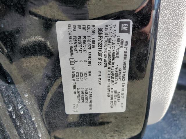 Photo 10 from auction – 2007 CHEVROLET AVALANCHE with VIN 3GNFK12317G318188