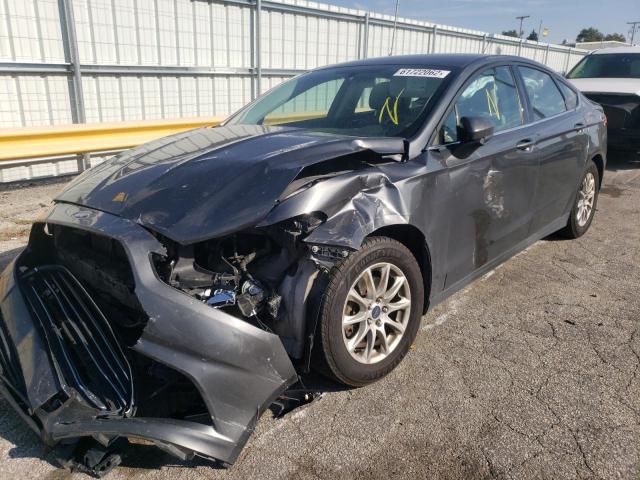 Photo 2 from auction – 2016 FORD FUSION S with VIN 3FA6P0G79GR278498