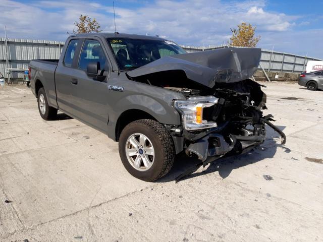 FORD F150 SUPER 2018 with VIN 1FTEX1CB1JFB54882 - Photo from auction