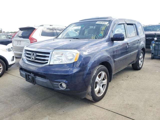 Photo 2 from auction – 2013 HONDA PILOT EXL with VIN 5FNYF4H50DB059940