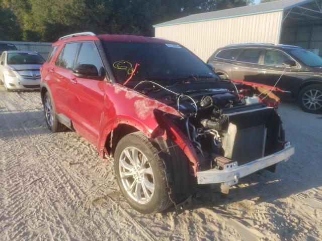 FORD EXPLORER L 2020 with VIN 1FMSK7FH5LGB01938 - Photo from auction