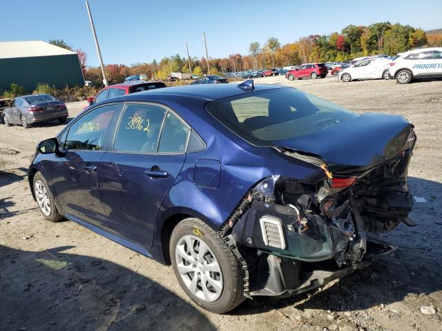 Photo 3 from auction – 2020 TOYOTA COROLLA with VIN JTDEPRAE1LJ050369
