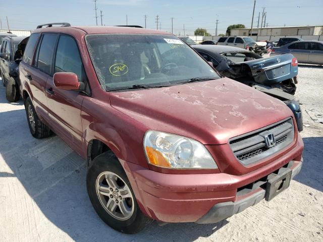 Photo 1 from auction – 2003 HONDA PILOT EXL with VIN 2HKYF18533H621473