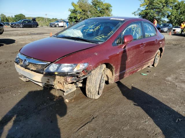 Photo 2 from auction – 2010 HONDA CIVIC LX with VIN 19XFA1F58AE025401