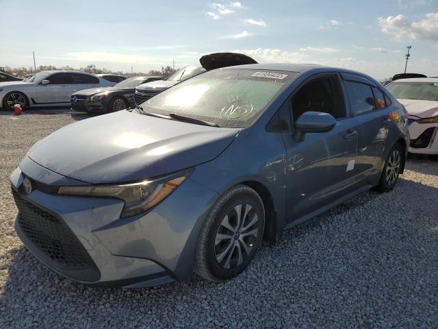 Photo 2 from auction – 2021 TOYOTA COROLLA LE with VIN JTDEAMDE2MJ006267