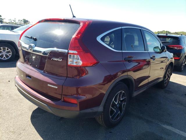 Photo 4 from auction – 2016 HONDA CR-V SE with VIN 2HKRM4H49GH718136
