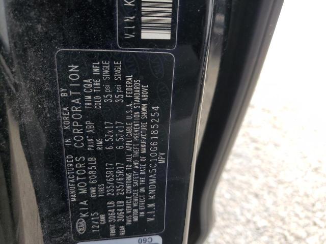 Photo 10 from auction – 2016 KIA SEDONA L with VIN KNDMA5C10G6185254