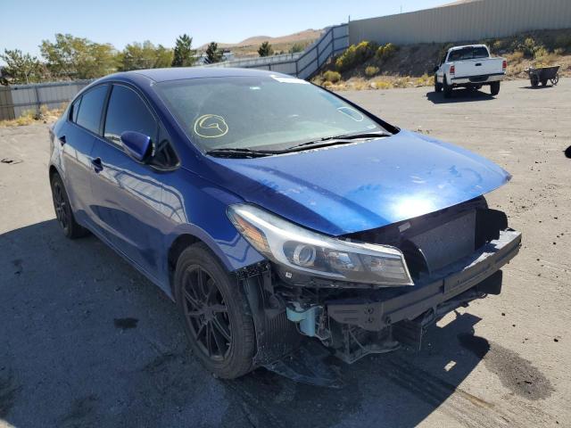 KIA FORTE LX 2017 with VIN 3KPFK4A70HE055588 - Photo from auction