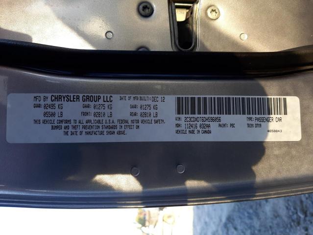 Photo 10 from auction – 2013 DODGE CHARGER R/ with VIN 2C3CDXDT6DH596056