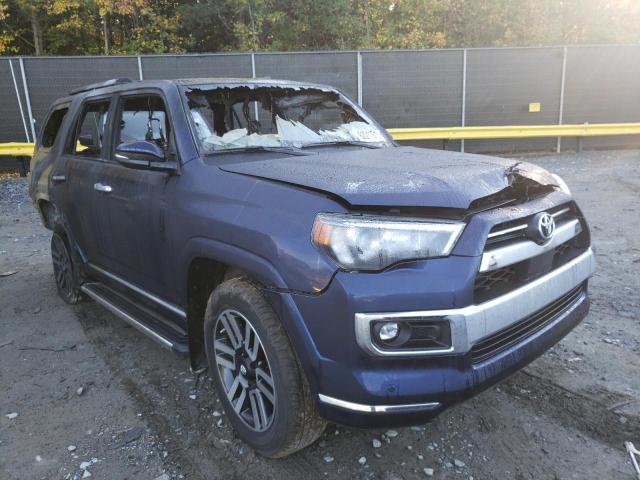 TOYOTA 4RUNNER TR 2021 with VIN JTEKU5JR7M5952005 - Photo from auction