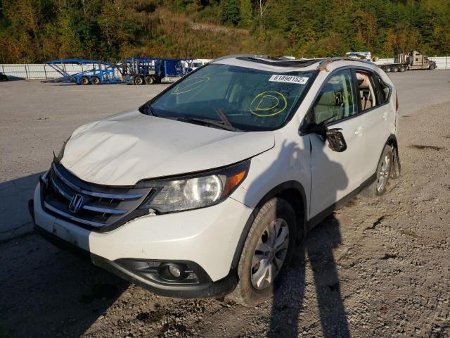 Photo 2 from auction – 2014 HONDA CR-V EXL with VIN 5J6RM4H71EL024196