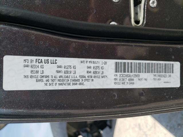 Photo 10 from auction – 2020 DODGE CHARGER SX with VIN 2C3CDXBG0LH129459