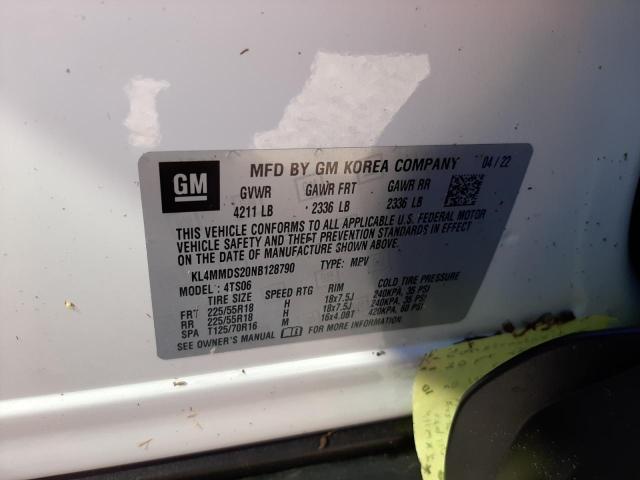 Photo 10 from auction – 2022 BUICK ENCORE GX with VIN KL4MMDS20NB128790