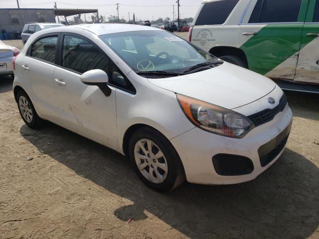 KIA RIO LX 2014 with VIN KNADM5A36E6406751 - Photo from auction