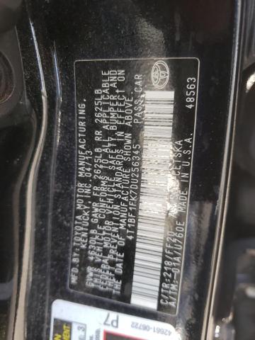 Photo 10 from auction – 2013 TOYOTA CAMRY L with VIN 4T1BF1FK7DU256345
