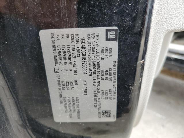 Photo 10 from auction – 2011 CHEVROLET SILVERADO with VIN 1GC4K0C81BF255804