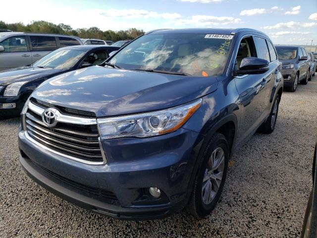Photo 2 from auction – 2015 TOYOTA HIGHLANDER with VIN 5TDKKRFH5FS113078
