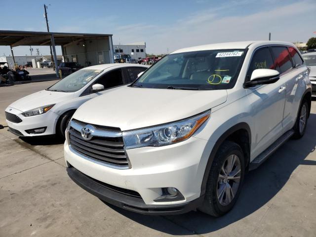 Photo 2 from auction – 2014 TOYOTA HIGHLANDER with VIN 5TDZKRFH8ES008614