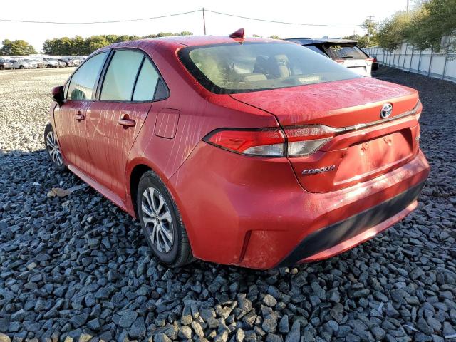 Photo 3 from auction – 2020 TOYOTA COROLLA LE with VIN JTDEBRBEXLJ029114