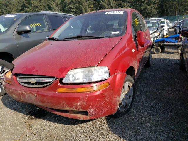 Photo 2 from auction – 2007 CHEVROLET AVEO BASE with VIN KL1TD66687B723651