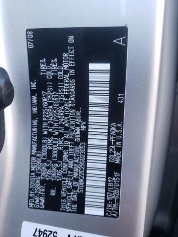Photo 10 from auction – 2009 TOYOTA SIENNA XLE with VIN 5TDBK22C29S023053