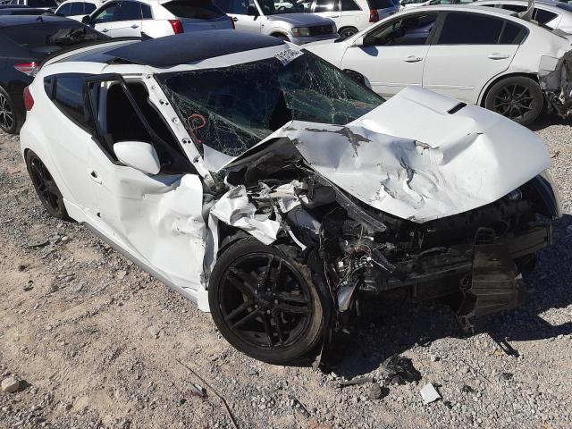 HYUNDAI VELOSTER T 2014 with VIN KMHTC6AE6EU203987 - Photo from auction