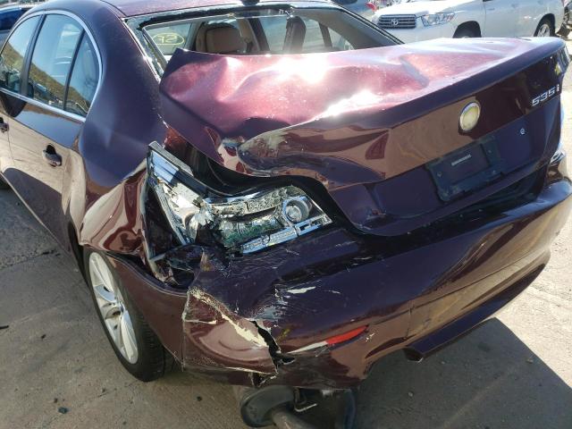 Photo 9 from auction – 2009 BMW 535 XI with VIN WBANV93569C134720
