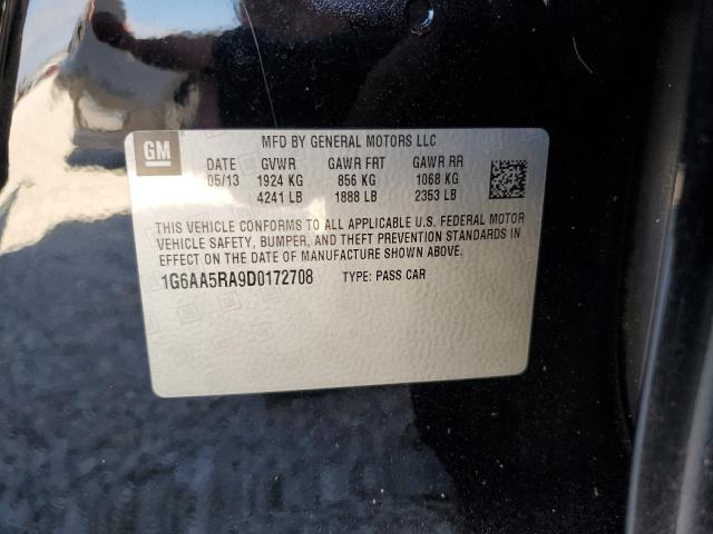 Photo 10 from auction – 2013 CADILLAC ATS with VIN 1G6AA5RA9D0172708
