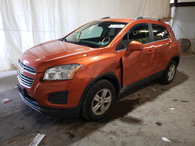 Photo 2 from auction – 2016 CHEVROLET TRAX 1LT with VIN KL7CJPSB5GB651640