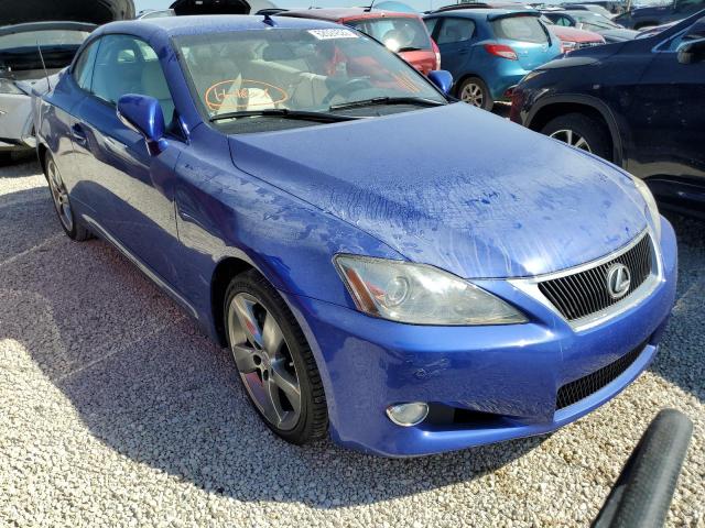 LEXUS IS 250 2010 with VIN JTHFF2C29A2508537 - Photo from auction