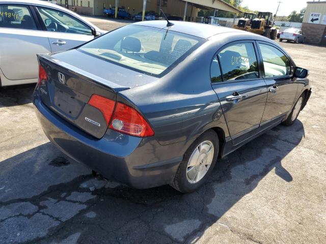 Photo 4 from auction – 2007 HONDA CIVIC HYBR with VIN JHMFA36247S027409