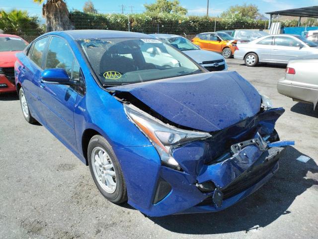 Photo 1 from auction – 2018 TOYOTA PRIUS with VIN JTDKARFUXJ3066141