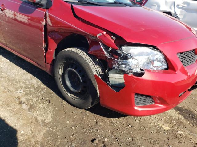 Photo 9 from auction – 2010 TOYOTA COROLLA BA with VIN 2T1BU4EEXAC269932