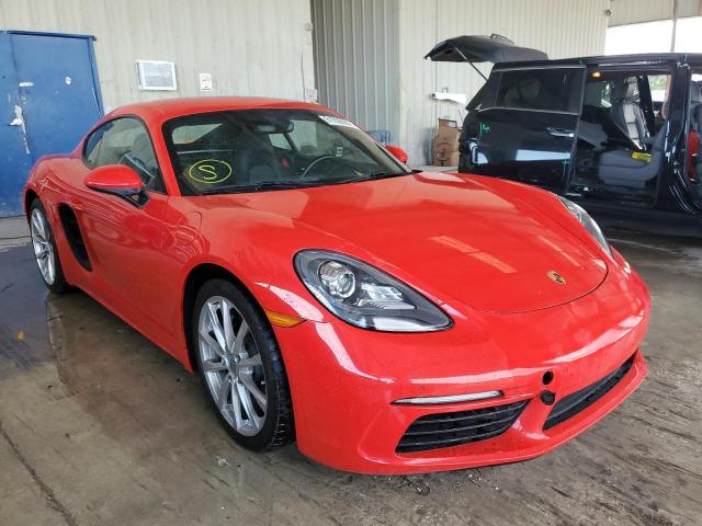 PORSCHE CAYMAN 2018 with VIN WP0AA2A8XJK261191 - Photo from auction