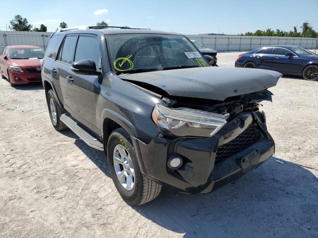 TOYOTA 4RUNNER SR 2016 with VIN JTEZU5JR6G5127754 - Photo from auction