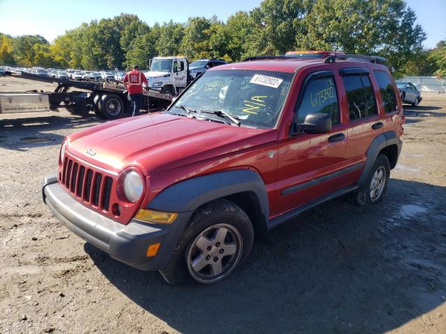 Photo 2 from auction – 2007 JEEP LIBERTY SP with VIN 1J4GL48K07W550965