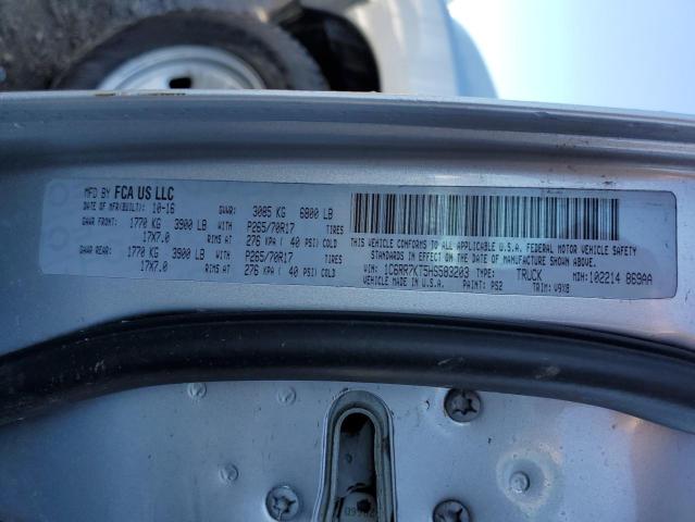 Photo 10 from auction – 2017 RAM 1500 ST with VIN 1C6RR7KT5HS583203