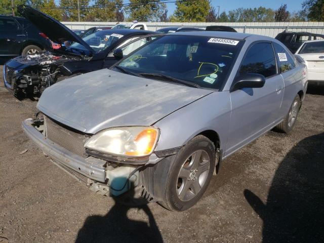 Photo 2 from auction – 2002 HONDA CIVIC LX with VIN 1HGEM22552L089405
