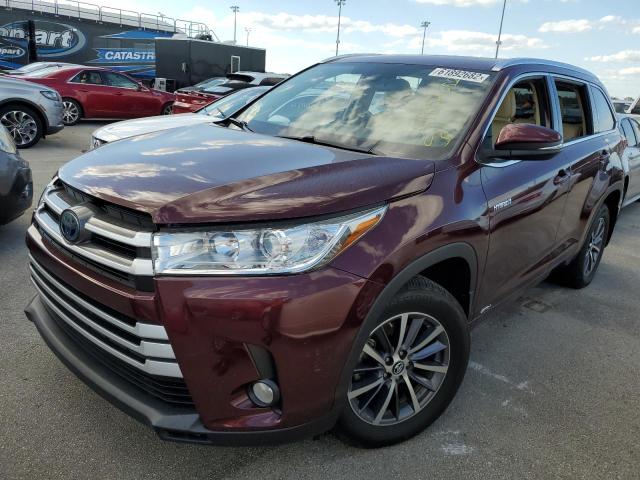 Photo 2 from auction – 2018 TOYOTA HIGHLANDER with VIN 5TDJGRFH3JS041786